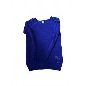 Bench Purple Blue Mesh Sweater Women Size Medium